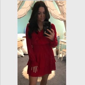 Parker Maisy Smocked Tiered Hem Dress